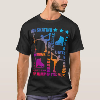 Abbildung Skaten Ice Skater Abbildung Skater T-Shirt