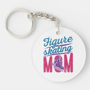 Abbildung Skaten Mama Ice Skaten Mama Schlüsselanhänger