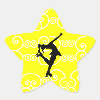 Abbildung Skaten Star-Aufkleber Stern-Aufkleber
