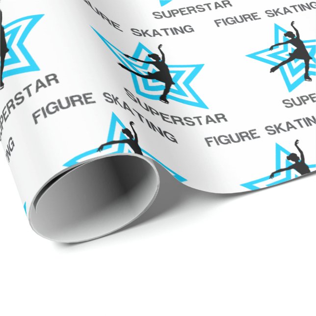 Abbildung Skaten Superstar Geschenkpapier (Rolleneckpunkt)