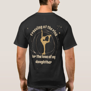 Abbildung Skaten Vater "Einfrieren" T-Shirt