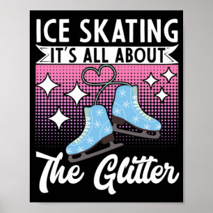 Abbildung Skater EiskunstlaufEs dreht sich alles u Poster