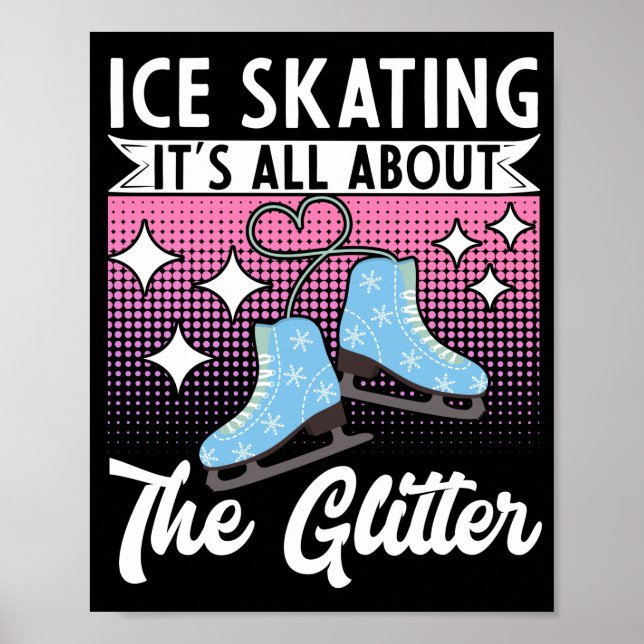 Abbildung Skater EiskunstlaufEs dreht sich alles u Poster (Vorne)