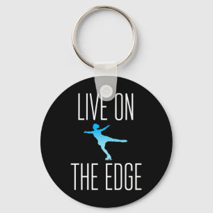 Abbildung Skater-Geschenk für Ice-Skaten-Skate Schlüsselanhänger