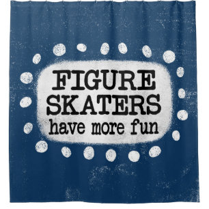 Abbildung Skater haben mehr Fun Duschvorhang
