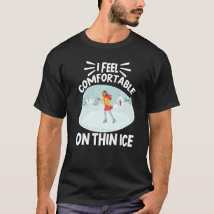 Abbildung Skater I fühlt sich angenehmAuf dünner E T-Shirt
