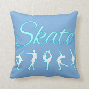 Abbildung Skater Pillow, Blue Background, SKATE Kissen
