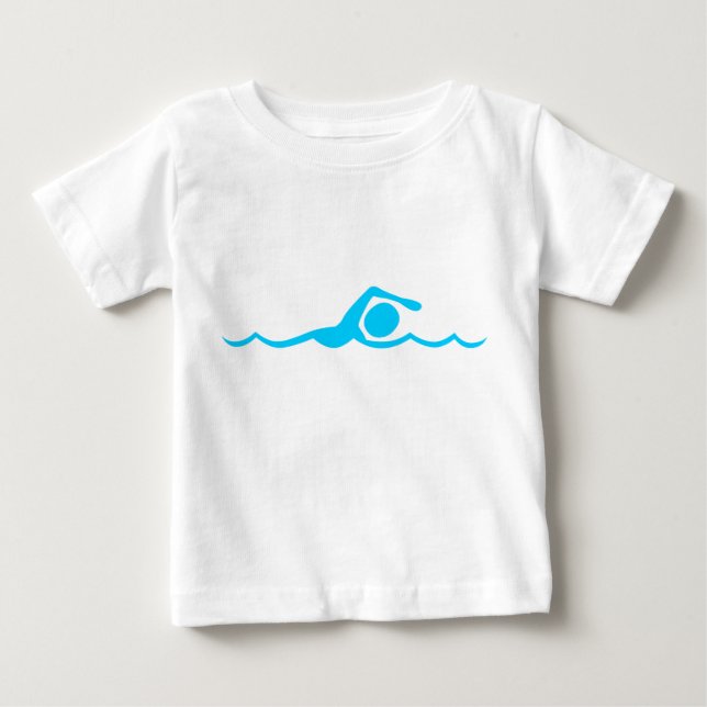 Abbildung: Sky Blue Baby T-shirt (Vorderseite)