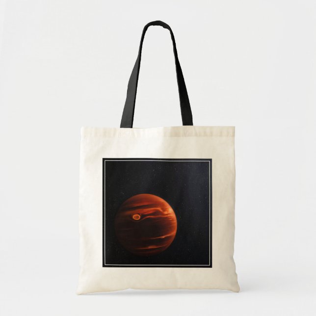 Abbildung von Exoplanet VHS 1256 B und seinen Ster Tragetasche (Vorne)