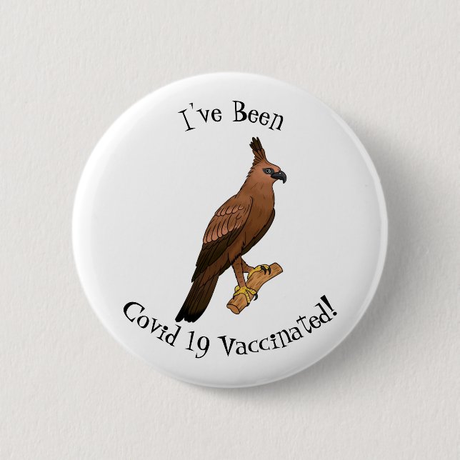 Abbildung zum Cartoon des Vogeladlers Button (Vorderseite)