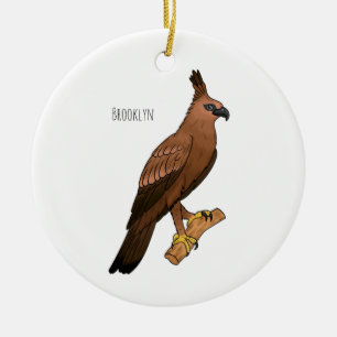 Abbildung zum Cartoon des Vogeladlers Keramik Ornament