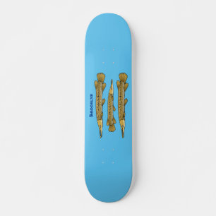 Abbildung zum Cartoon von Alligator Skateboard