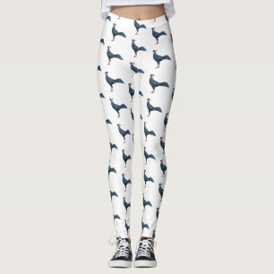 Abbildung zum Cartoon von siamesischen Feuervögeln Leggings