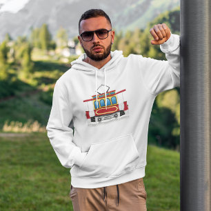 Abbildungen der Straßenbahn Hoodie