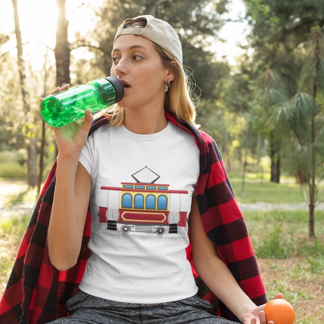 Abbildungen der Straßenbahn T-Shirt (Von Creator hochgeladen)