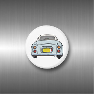 Abbildungen Pale Aqua Figaro Auto Magnet