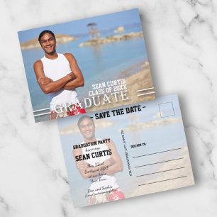 ABBILDUNGSDAUER FOTO SAVE THE DATE POSTKARTE