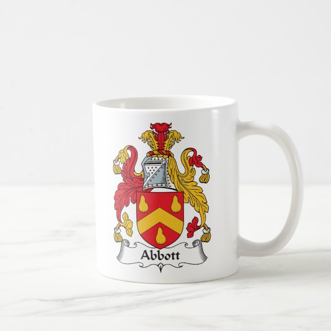 Abbott Familienwappen Kaffeetasse (Rechts)