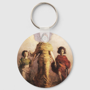 Abbott Handerson Thayer A Jungfrau Key Chain Schlüsselanhänger