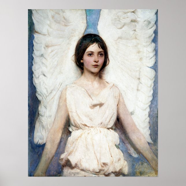 Abbott Handerson Thayer Angel Poster (Vorne)