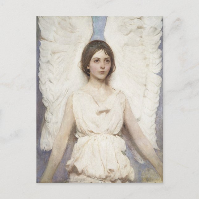 Abbott Handerson Thayer - Angel Postkarte (Vorderseite)