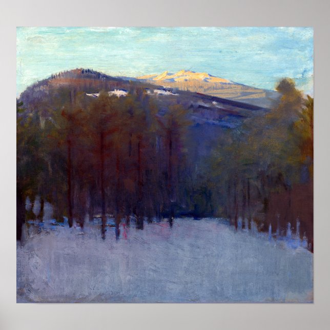Abbott Handerson Thayer Mount Monadnock Poster (Vorne)