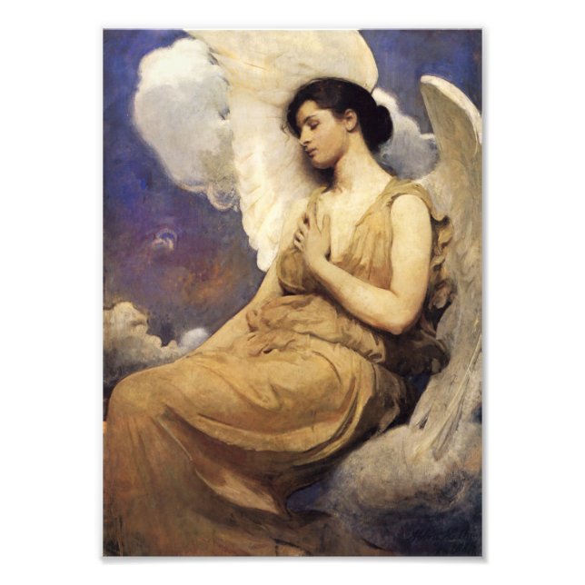 Abbott Handerson Thayer Winged Abbildung Fotodruck (Vorne)