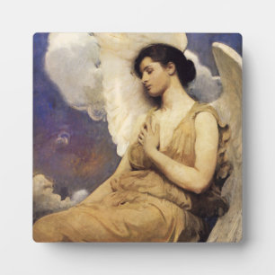 Abbott Handerson Thayer Winged Figure Plaque Fotoplatte