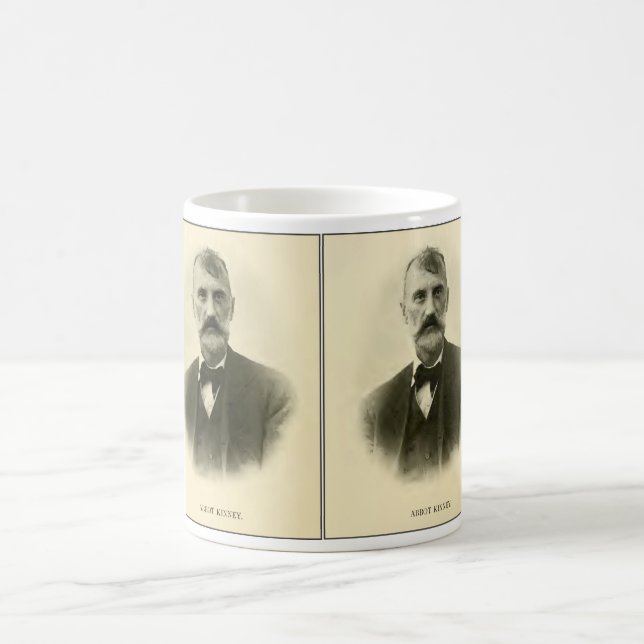 Abbott Kinney x zwei, Venedig Kalifornien Kaffeetasse (Mittel)