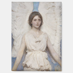 Abbott Thayer Engel Vintage viktorianische Feine K Magnet