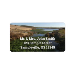 Abbotts Lagoon I an Point Reyes National Seashore Adressaufkleber