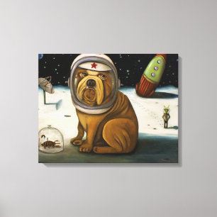 Abbruch 2 leinwanddruck