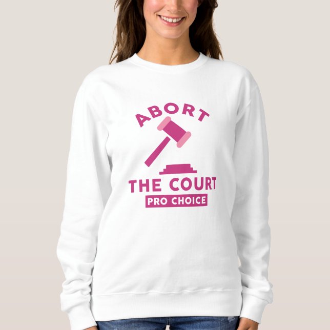 Abbruch des Gerichts Sweatshirt (Vorderseite)