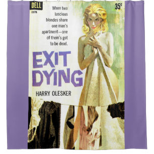 Abbruch Dying Zellulose Cover Duschvorhang
