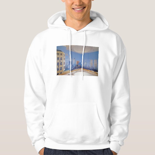 Abbruch Londons New York Hoodie (Vorderseite)