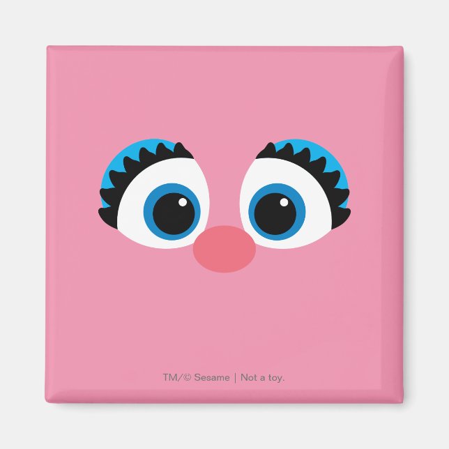 Abby Cadabby Big Face Magnet (Vorne)