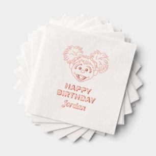 Abby Cadabby   BLUME   Happy Birthday Servietten Mit Folie