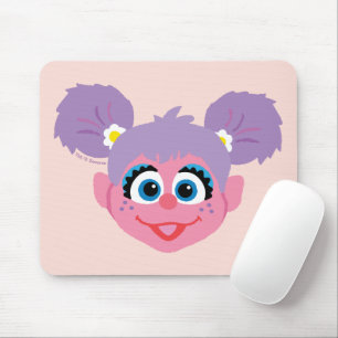 Abby Cadabby Blumen Gesicht Mousepad