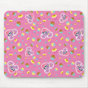 Abby Cadabby Cupcake Party Pattern Mousepad