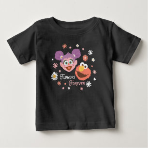 Abby Cadabby & Elmo Blume für immer Baby T-shirt