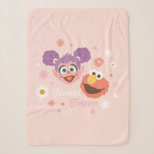 Abby Cadabby & Elmo Blume für immer Sherpadecke