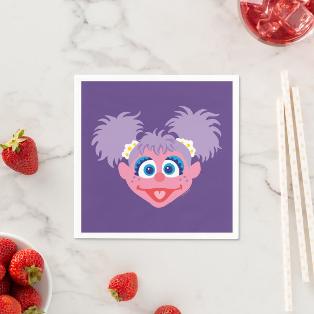 Abby Cadabby Face Serviette (Beispiel)