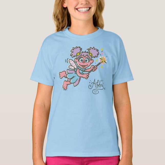 Abby Cadabby fliegt T-Shirt (Vorderseite)