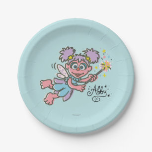 Abby Cadabby Flying 2 Pappteller