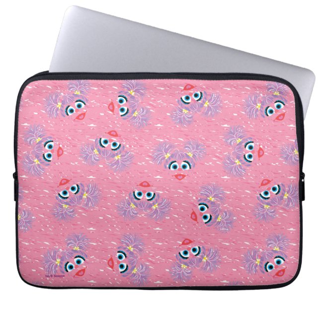 Abby Cadabby Fur Face Pattern Laptopschutzhülle (Vorderseite)