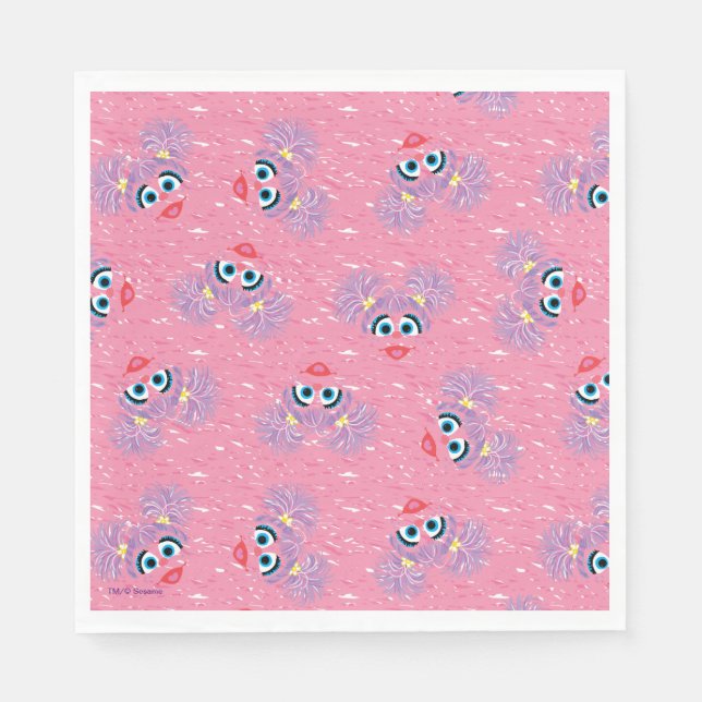 Abby Cadabby Fur Face Pattern Serviette (Vorderseite)