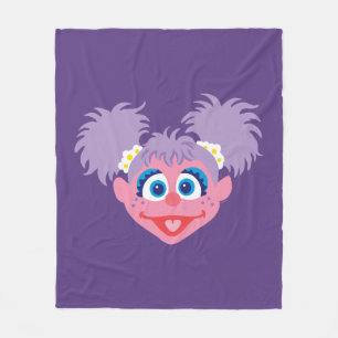Abby Cadabby Gesicht Fleecedecke