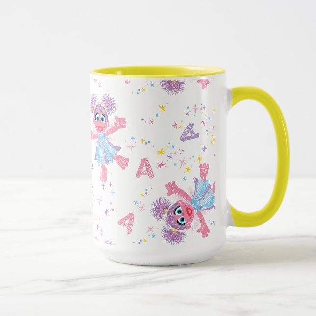 Abby Cadabby Glitzer-Muster Tasse (Rechts)
