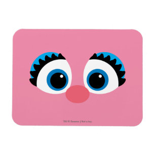 Abby Cadabby großes Gesicht Magnet