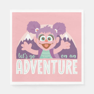 Abby Cadabby Lasst uns ein Abenteuer machen Serviette